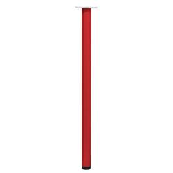Rode Ronde tafelpoot 69,6 cm