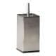 Stalen meubelpoot rvs look vierkant 5 bij 5 cm en hoogte 12 cm  (M8)