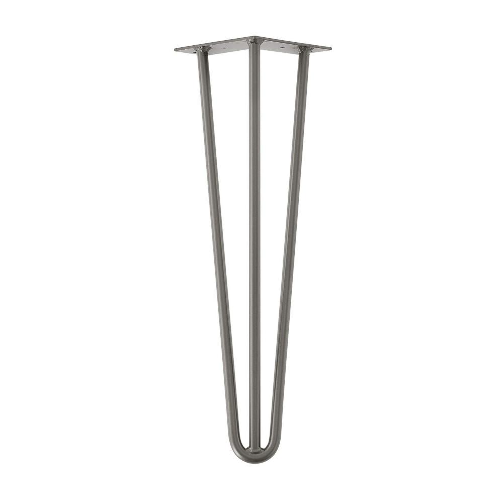 Enten semester formeel Raw steel 3-punt hairpin tafelpoot 60 cm van massief staal (Ø 1,2 cm) kopen?