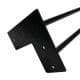 Stalen hairpin zwart hairpin ø 1,2 cm en hoogte 20 cm