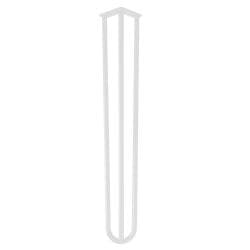 Witte 3-punt hairpin tafelpoot 71 cm