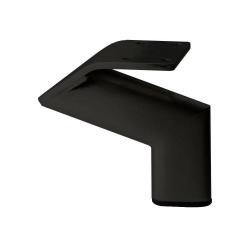 Zwarte design meubelpoot 10 cm
