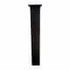 Premium stalen U tafelpoot zwart 75 bij 10 cm en hoogte 72 cm  (5 x 10 cm)
