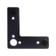 Stalen hairpin zwart hairpin ø 1,6 cm en hoogte 105 cm