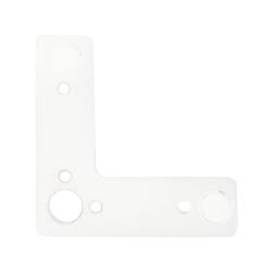 Stalen hairpin wit hairpin ø 1,6 cm en hoogte 105 cm 