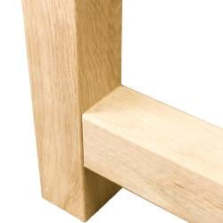 Eiken houten A taps tafelpoot bar poot 69 bij 8 cm en hoogte 100 cm (8 x 8 cm) Eiken houten A taps tafelpoot bar poot 69 bij 8 cm en hoogte 100 cm (8 x 8 cm)