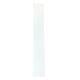 Stalen tafelpoot wit trapezium 80 bij 10 cm en hoogte 72 cm  (4 x 10 cm)