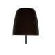 Meubelpoot bruin rond Ø 8 cm en hoogte 8 cm  van massief hout (M10)