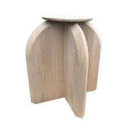 Eiken houten tafel onderstel 72 cm bij 72 cm en hoogte 74 cm